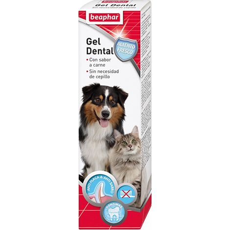 Gel dentale di dog e gatto Beaphar, 100 gr