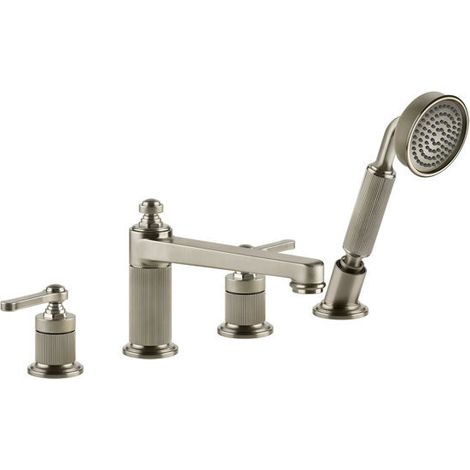 Gessi Venti20 robinetterie de baignoire 4 trous, avec bec,