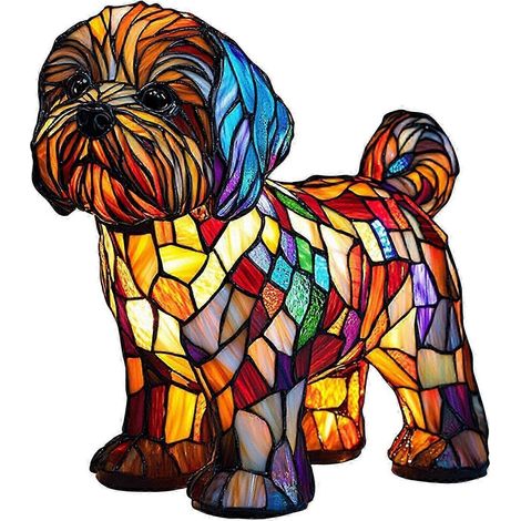 Lampe de bureau LED miniature en forme de chien PUW5157 (1/4)