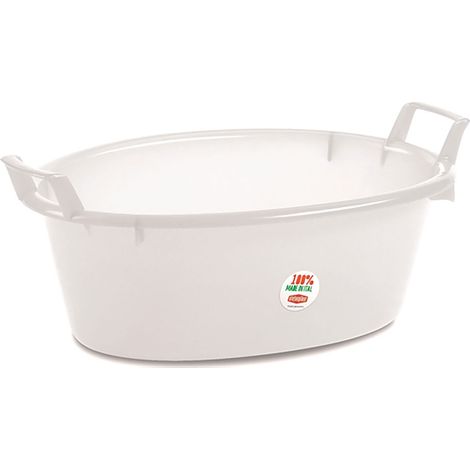 BACINELLA OVALE Ø 80 cm - 75 lt neutro - STEFANPLAST