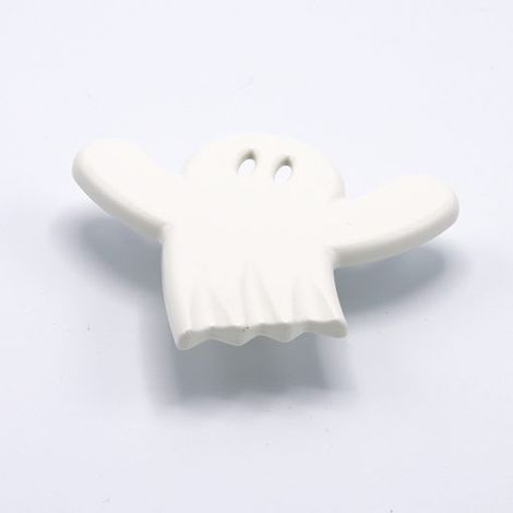 Maniglia bimbi per Cameretta Tipo Ghost colore Bianco 100X92mm