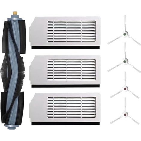 Convient pour aspirateur Robot ECOVACS DEEBOT T10 Plus, brosse principale, brosse latérale, filtre, accessoire de rechange (1/5)