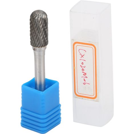Ortviai Fichier rotatif en carbure de tungstène 10 mm double grain C1020M06 pour meuleuse multifonction (1/5)