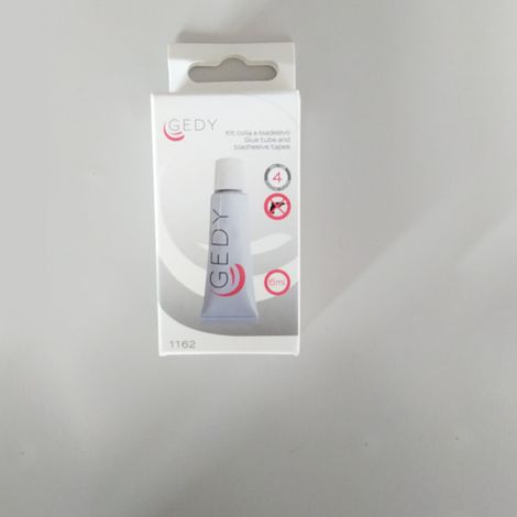 Gedy kit colla e biadesivo per serie ad incollo 6 ml (1/2)