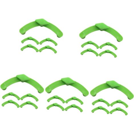 5 Ensembles Façonneur De Branches Est Venu Pinces À Treillis Plantes Outil Jardinage Outil De Jardinage Clips pour Arbre Clip De Branches D'arbres Plastique Green 5 Pièces 5 (1/5)
