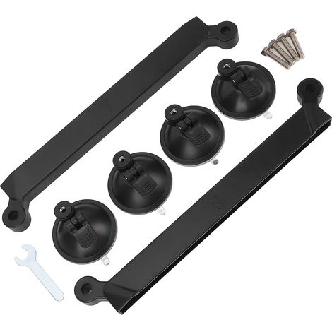 Support de toit ouvrant pour satellite à ventouse, compact et multifonctionnel, pour camping-car ou bateau. (1/5)