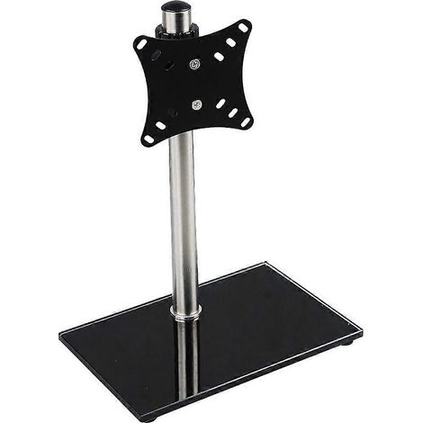 Support de table universel réglable pour téléviseur LED de 14 à 27 pouces avec base. (1/5)