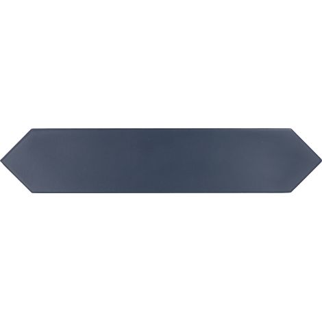 Carrelage mur faience forme navette 5x25 cm mate LANSE NAVY (vendu par boite de 0,50m2)