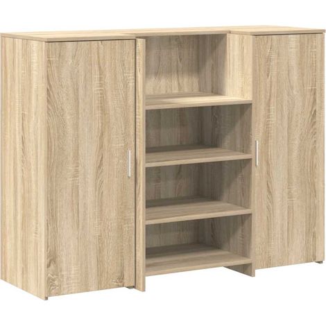 Maison Exclusive - Empfangstheke Sonoma-Eiche 135x50x103,5 cm Hol