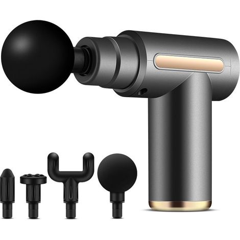 Cenocco mini pistolet de massage gris (1/5)