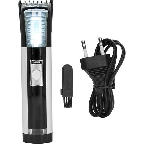 Tondeuse Cheveux Rechargeable Professionnelle avec Lame en Acier Inoxydable, EU Plug 220V (1/5)