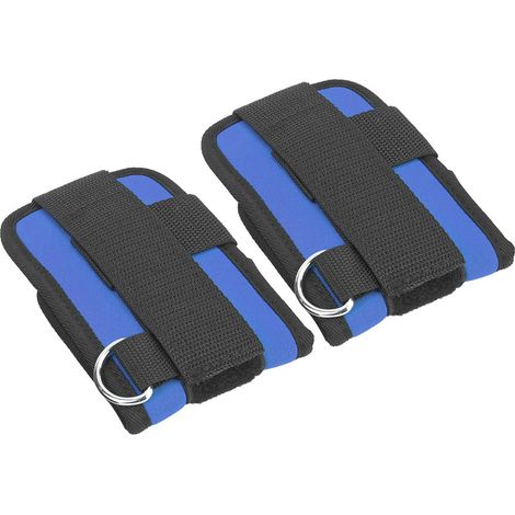 Sangle De Cheville Fitness - Double Anneau En D - Pour Entraînement Gymnase - Paire (1/5)