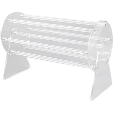 Organisateur et porte-pinces à cheveux en acrylique, support et rangement rotatif à 360° pour pinces à cheveux, organisateur de pinces à cheveux (1/5)