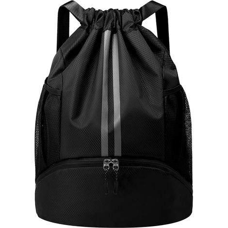 Bolsa deportiva con cordón de gran capacidad, bolsa deportiva, bolsa de baloncesto, bolsa de gimnasio, impermeable, mochila plegable con cordón para niños, niñas, mujeres y hombres.
