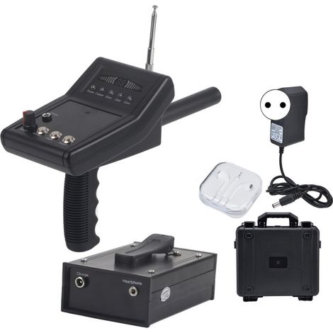 Underground metal detector with 1000m range, 15m depth, outdoor search with headphones for silver and gold, CopperEU 100-240V plug (1/5)