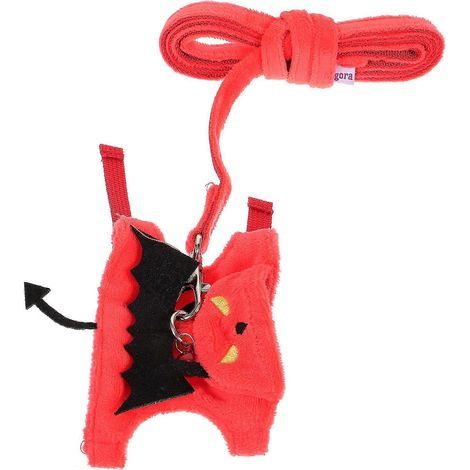 Set aus farblich sortiertem Hundegeschirr und Leine für Kaninchen, 2 Sets, leicht (1/5)