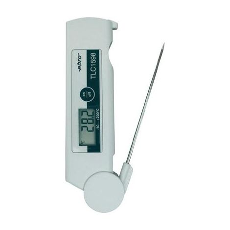 Ebro TLC 1598 termómetro con sonda de acero inoxidable preciso