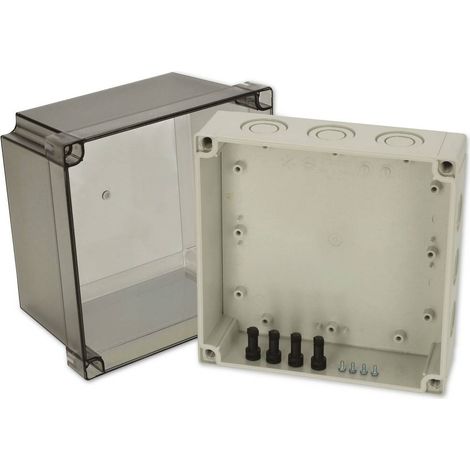 Fibox PCM 175/150 T 6016923 Contenitore universale Policarbonato Grigio (RAL 7035) 1 pz. (1/3)