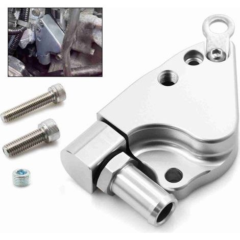 Kühlmitteladapterplatte aus Aluminiumlegierung für den Ansaugkrümmer, einfache Montage, Ersatz für K20 K24 (1/4)