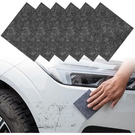 Lot de 6 Nano Sparkle Cloth Chiffon Anti Rayures pour Voiture Chiffon Nano Sparkle pour Enlever Les Rayures de Voiture Chiffon (1/4)