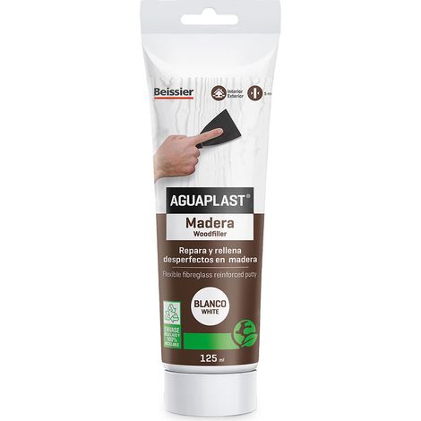 Weißer Holzreparaturkitt (125ml)  WASSERPLAST 24905