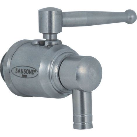 ROBINET INOX ANTI-GOUTTE SANSONE 1/2" POUR BAC A HUILE INOX