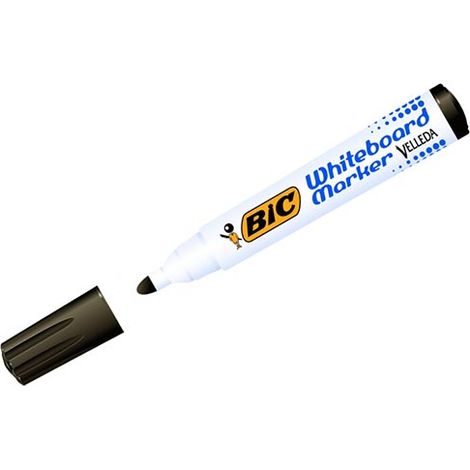 VELLEDA ECO TROCKENLÖSBARER MARKER SCHWARZ (12) 1092