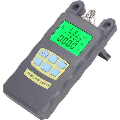 Wattmètre optique précis à fibre optique avec interface 2,5 mm et connecteur SC (gris) (1/5)