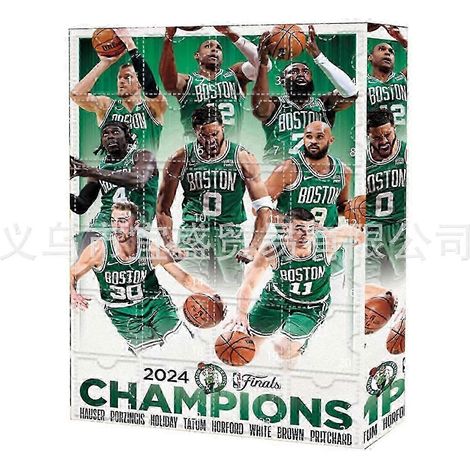 Calendrier de l'Avent, boîte surprise de basket-ball, boîte surprise de basket-ball NBA, boîte surprise d'étoiles, ornements, décoration pour la maison et le jardin, boîte surprise du Hall of Fame