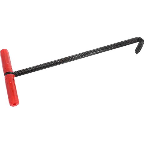 Crochet pour Couvercle de Regard en Acier Rebar Noir Résistant la Rouille et Facile à Nettoyer pour Ouverture de Regard Extérieur en Milieu Industriel (1/5)