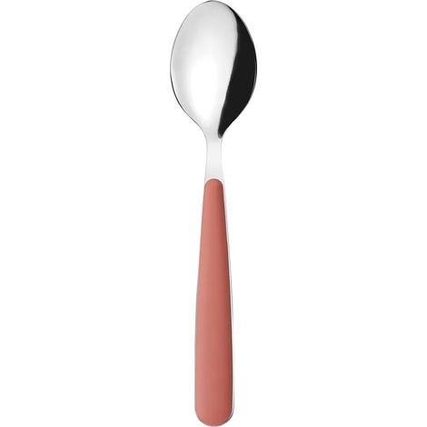 Cuchara de mesa de acero inoxidable - terracota