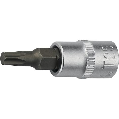 Steckschlüsseleinsatz T10 1/4Zoll 4KT Innen-TORX PROMAT f.4KT-Antrieb