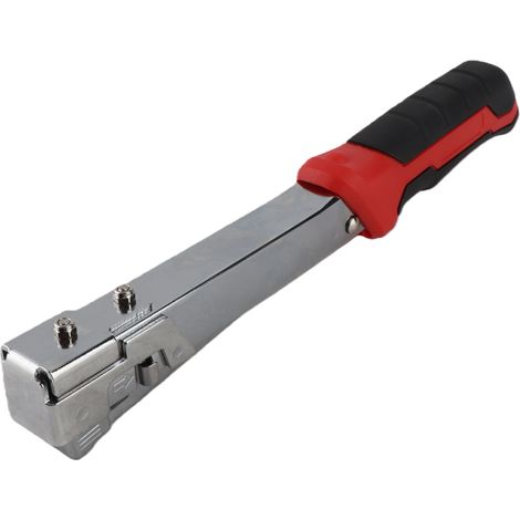 Agrafeuse à marteau manuelle pour portes - Agrafeuse à marteau manuelle ultra-efficace pour la fabrication de meubles, la menuiserie, la décoration intérieure et les travaux de câblage fixe. (1/5)