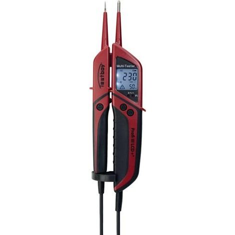 TESTBOY Spannungs-/Durchgangsprüfer Profi III LCD 3-1000 V AC/4-1400 V DC