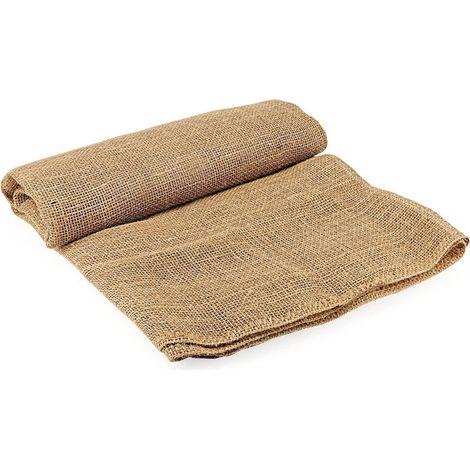 Jute Tischläufer Rolle 100cm x 7m - Natur Boho Deko für Hochzeit, Geburtstag
