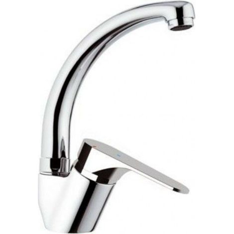 Miscelatore lavello class line eco bocca alta girevole, risparmio acqua