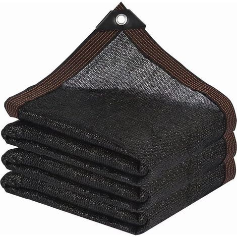 – Voile d'ombrage 4x4m – Protection 85% contre le soleil – Construction tricotée durable – Idéal pour serres et jardins (1/5)
