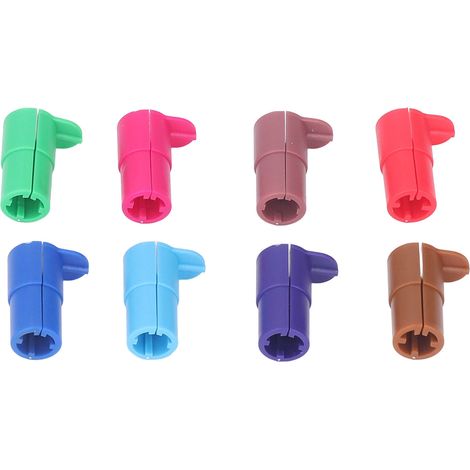 Lot de 8 adaptateurs pour stylo de découpe en ABS, pièces de rechange compatibles machine Cricut (1/5)