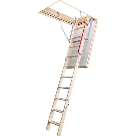 Scala retrattile in legno super isolante : dimensioni foro : 70x120cm - LTK70120-2