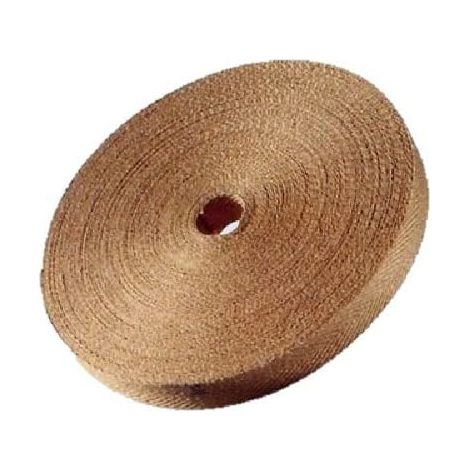 Animierter Fondsgurt für Jute Roller -Schuhe mit Roller -Stahl -Gewinde 50 mt (1/2)