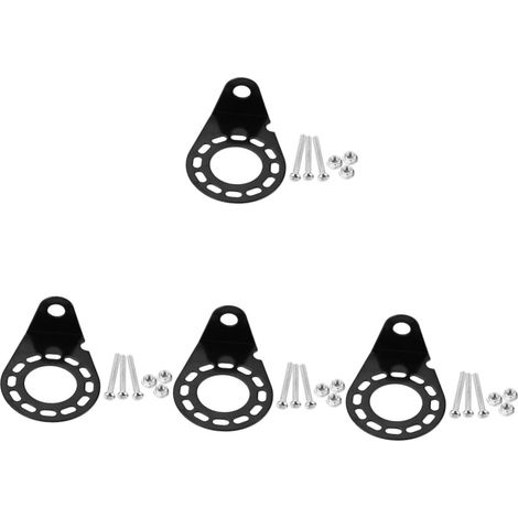 4 Pièces Récepteur D'attelage Vtt Support Pour Récepteur 13 Voies Lumière D'attelage De Remorque Support De Lame De Camping-car à 7 Voies Plug Lame Rasoir Métal Bande Annonce Prise (1/5)