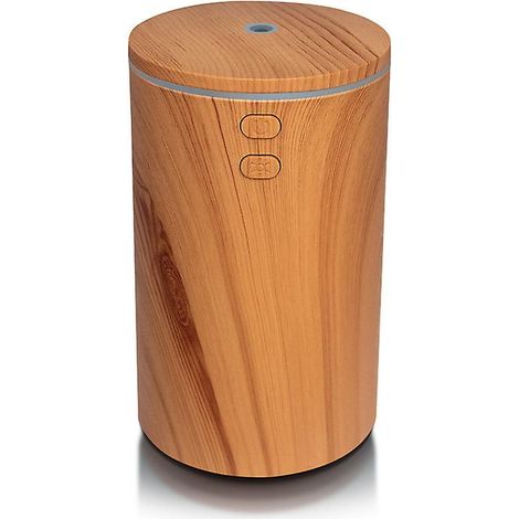 Diffuseur d'huiles essentielles USB - Humidificateur d'air ultrasonique 60 ml avec mode de brumisation réglable, 7 couleurs de lumières LED, arrêt automatique en cas de manque d'eau (1/5)