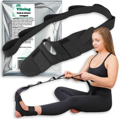 BC-Gürtel zum Dehnen der Beinmuskulatur, Rückendehnung, Yoga, Ballett, Spagat