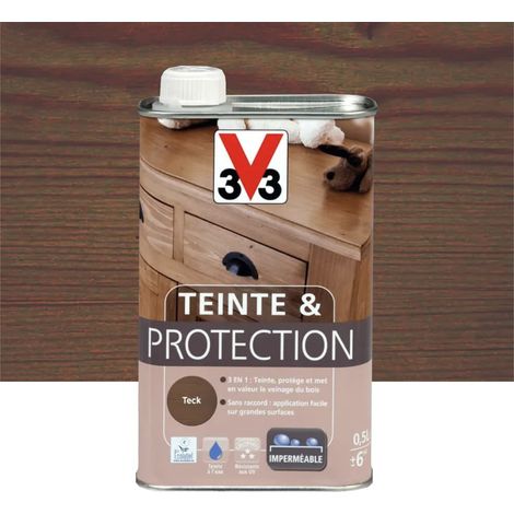 Teinte & Protection V33 Teck 0,5 L