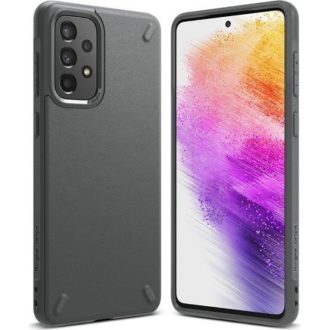 Ringke Onyx Schutzhülle für Samsung Galaxy A73, Grau (1/5)