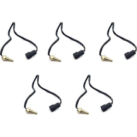 Lot de 5 capteurs de température d'eau PDF00903S pour manomètres 1/8 PT, séries Defi Advance/Racer Gauge/Din-Gauge et Defi-Link. (1/5)