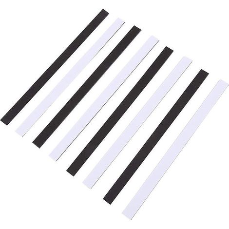 Lot de 20 cales magnétiques de 4 x 1/4 pouce pour charnières, destinées au réglage et à la réparation de portes commerciales et résidentielles. (1/4)