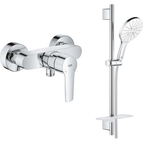GROHE Start 2021 mezclador de ducha cromado + set de ducha Vitalio (1/5)