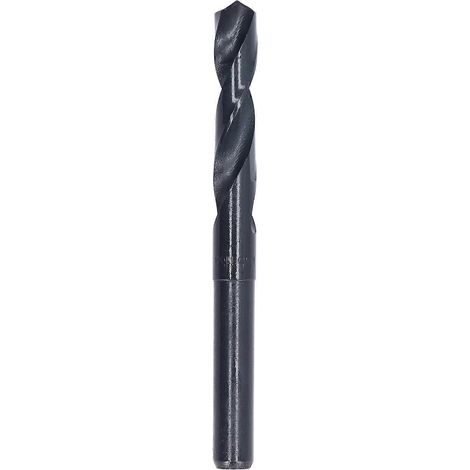 Foret hélicoïdal HSS à queue réduite, queue de 1/2", 13,5 mm, noir