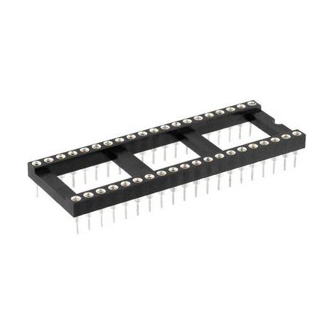 econ connect PZ40CB Support de circuits intégrés Nombre de pôles: 40 contacts de précision 1 pc(s) T (1/2)